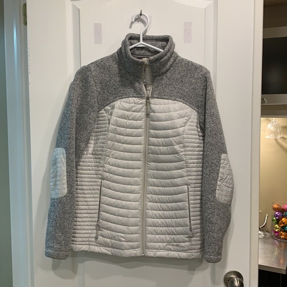 EddieBauer Microtherm Hybrid Spring Sweater Jacket - Picture 4 of 11